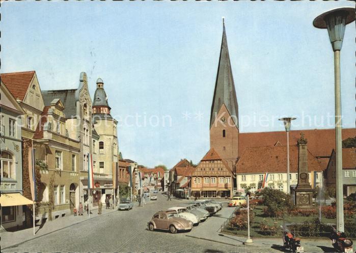 Eutin Schleswig-Holstein alter Markt mit Michaeliskirche