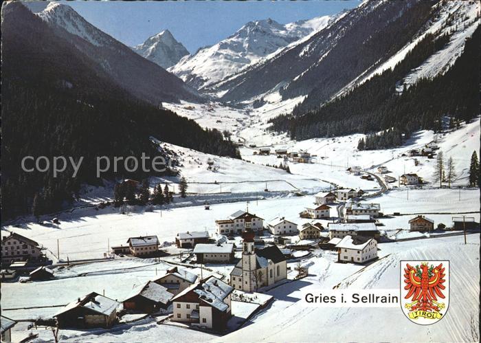 Gries Sellrain mit Lisenser Fernerkogel