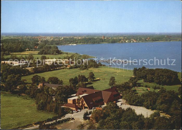 Bad Zwischenahn Fliegeraufnahme mit Jagdhaus Eiden und Segelclub