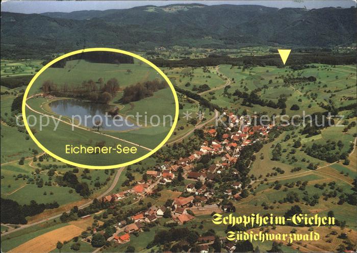 Eichen Schopfheim Fliegeraufnahme am Eichener See