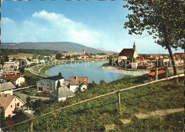 Oberndorf Salzburg Partie an der Salzach