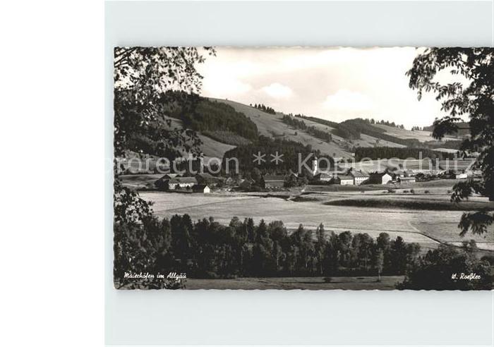 Maierhoefen Allgaeu Ortsansicht