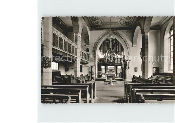 Usingen Evangelische Kirche Inneres