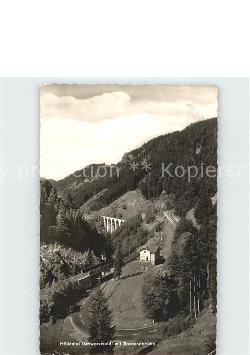 Hoellental Schwarzwald Ravennabruecke