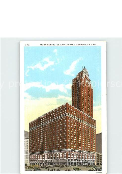 Chicago Illinois Morrison Hotel Terrace Gardens