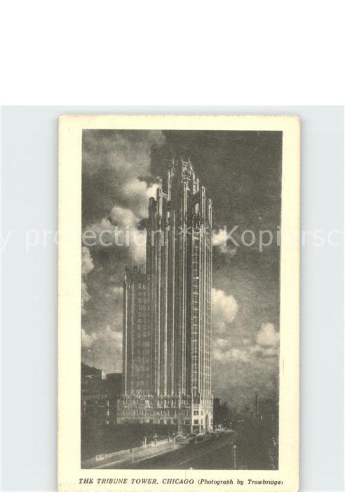 Chicago Illinois Tribune Tower