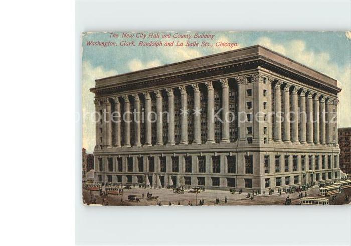Chicago Illinois New City Hall County Building
