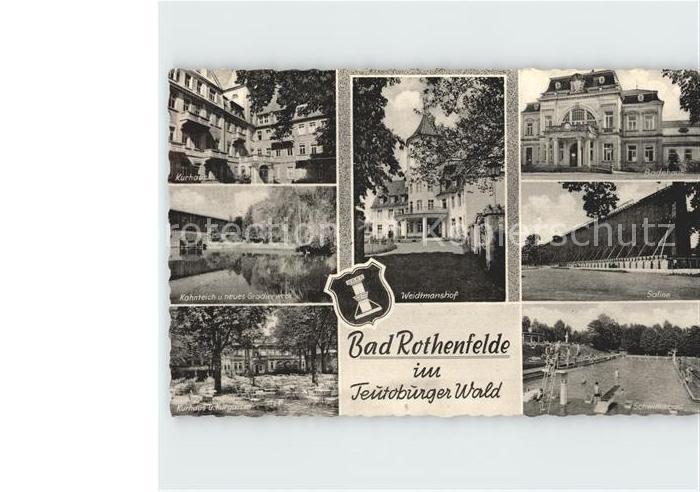 Bad Rothenfelde Kurhaus Gradierwerk Saline