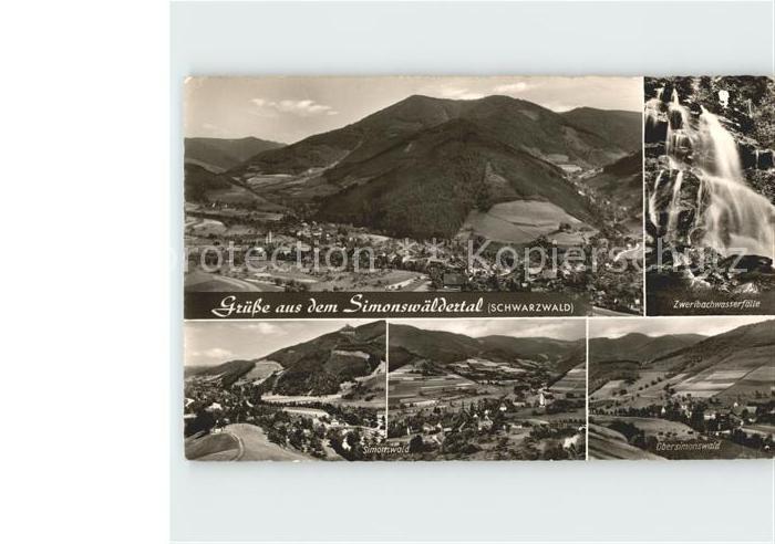 Simonswald Zweribachwasserfaelle Obersimmonswald