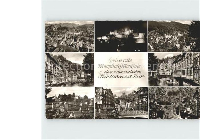 Monschau Montjoie NRW Hotel Stern Burg Bruecke