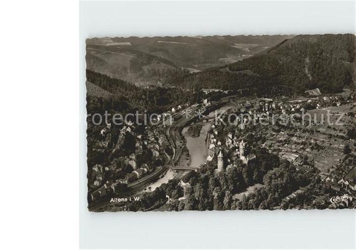 Altena Lenne Fliegeraufnahme