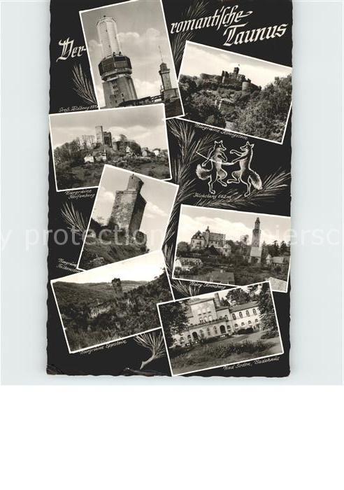 Feldberg Taunus Burgruine Reifenberg Falkenstein Eppstein