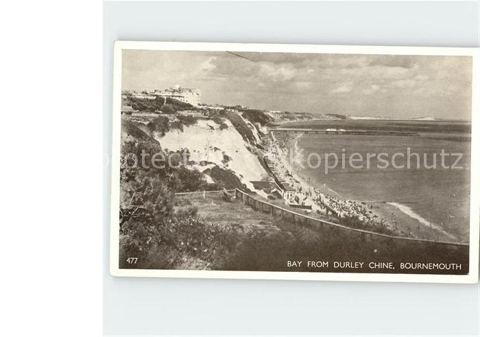 Bournemouth Bay from Durley Chine