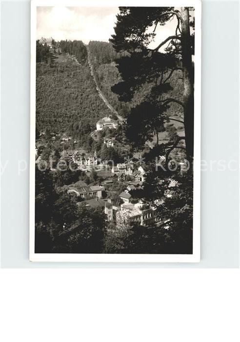 Wildbad Schwarzwald Sommerberg Bergbahn