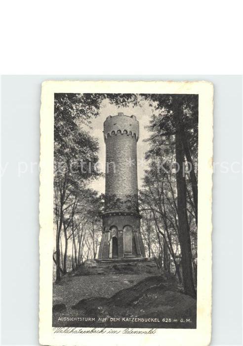 Waldkatzenbach Aussichtsturm Katzenbuckel