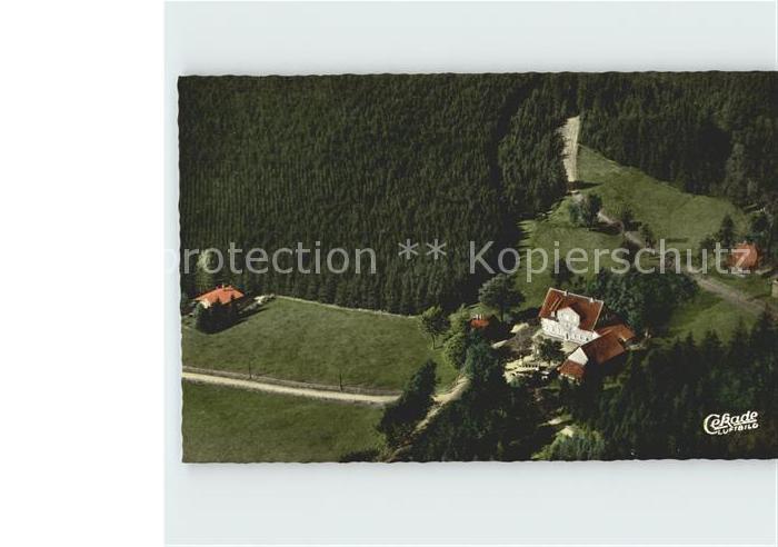 Auerhahn Goslar Fliegeraufnahme Berggasthaus Zum Auerhahn