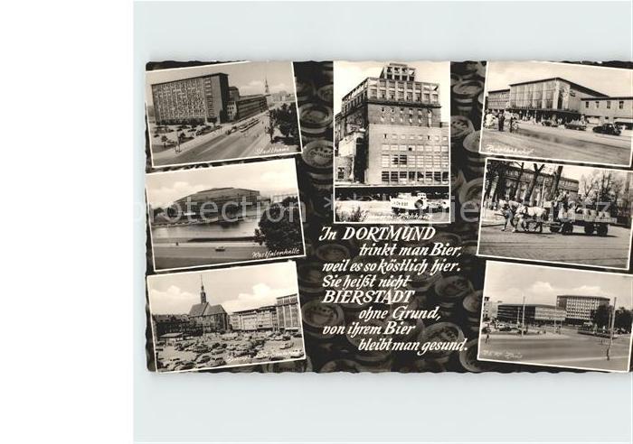 DORTMUND  CITY Stadthaus Westfalenhalle Hauptbahnhof