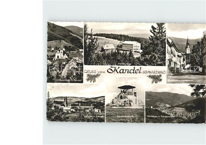 Kandel Waldkirch Breisgau Unterglottertal St Peter Kandelpyramide