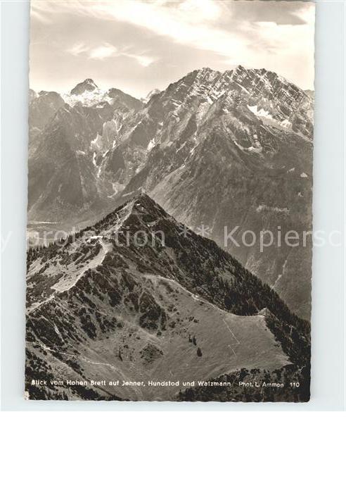 Jenner Berchtesgaden Hundstod Watzmann