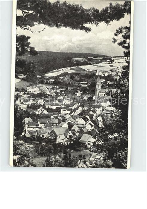 Hardheim Odenwald Blick vom Wurmberg