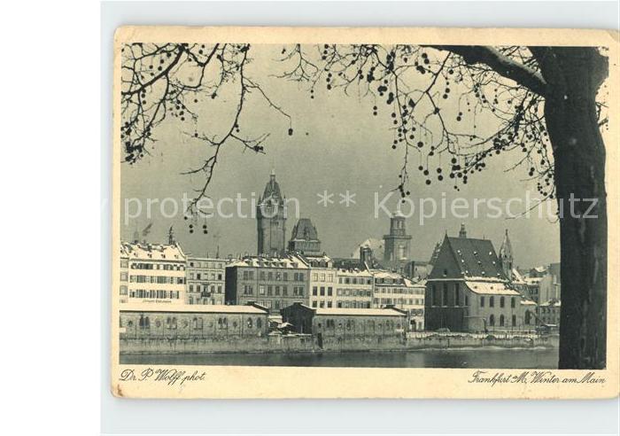 Frankfurt Main Teilansicht