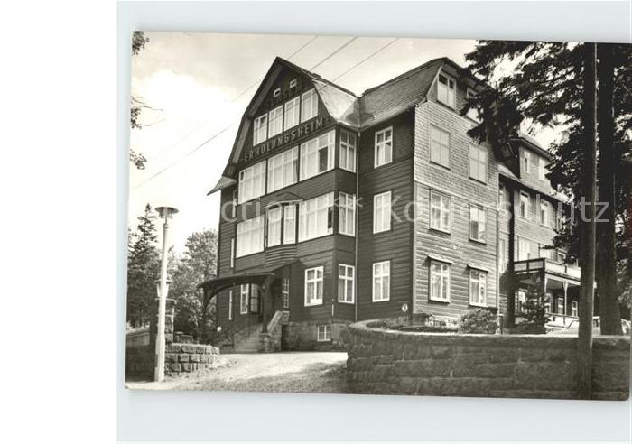 Oberhof Thueringen Konsum Erholungsheim