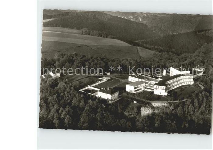Ennepetal Sanatorium Koenigsfeld Fliegeraufnahme