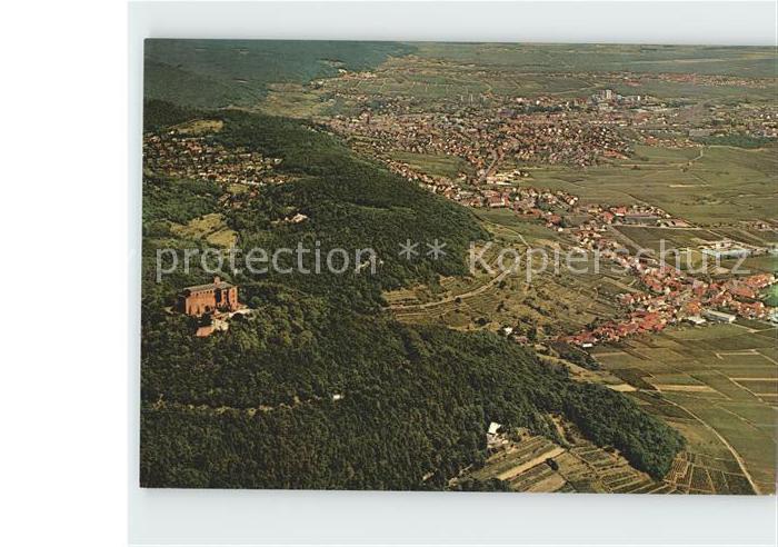 Neustadt Weinstrasse Hambacher Schloss Fliegeraufnahme