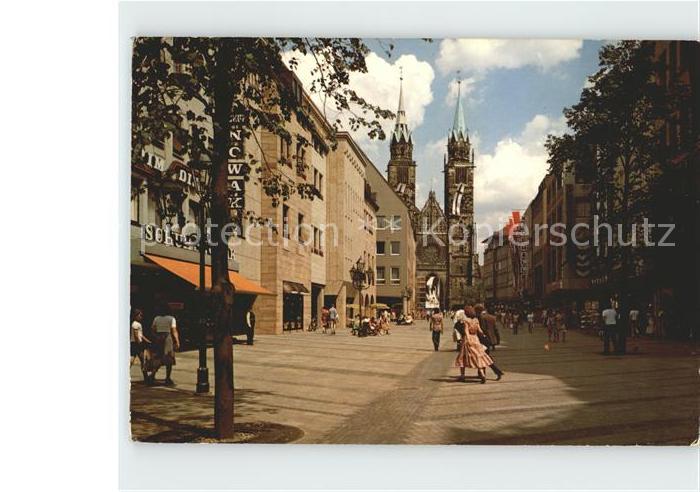 NueRNBERG CITY Karolinenstrasse Lorenzkirche