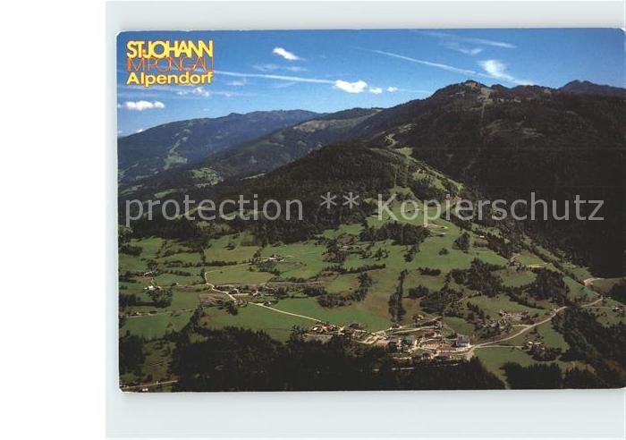 St Johann Pongau Salzburg Fliegeraufnahme