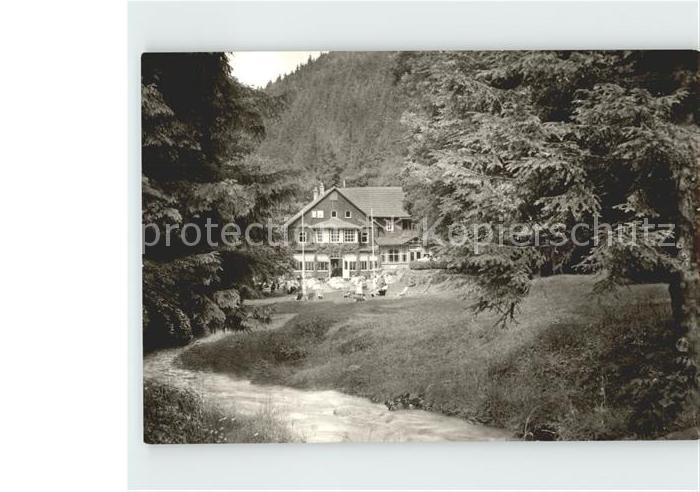 Tabarz HO Gaststaette Massemuehle