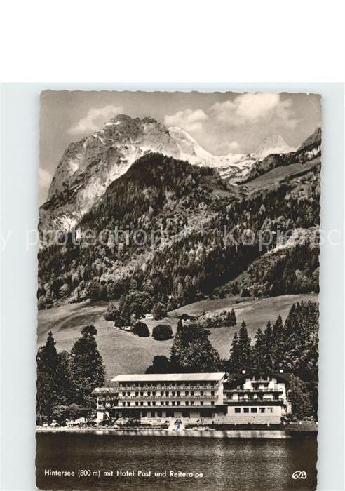 Hintersee Berchtesgaden Hotel Post Reiteralpe