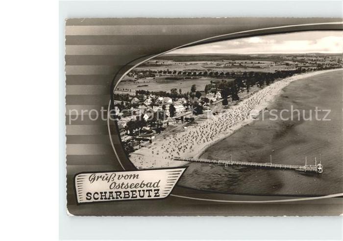 Scharbeutz Ostseebad Fliegeraufnahme Strand