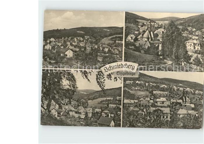 Schmiedeberg Dippoldiswalde Teilansichten