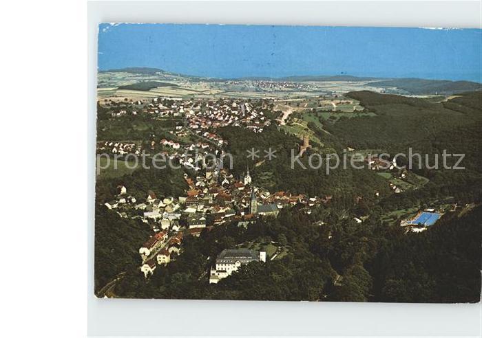 Stromberg Hunsrueck Kurhaus Fliegeraufnahme