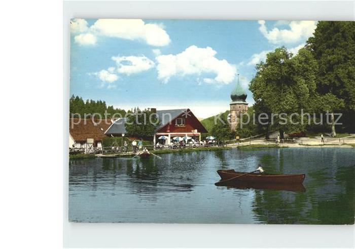 Triberg Schwarzwald Bergseestueble Gartencafe