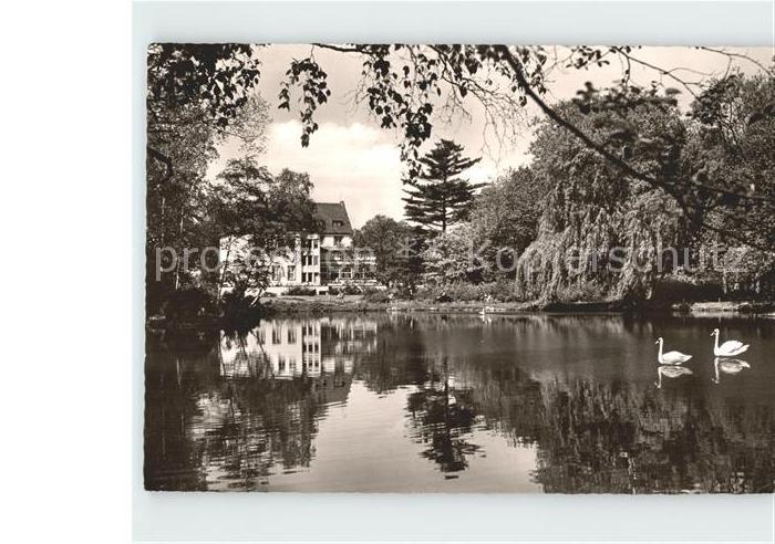 Bad Oeynhausen Sielterrassen Schwanenteich