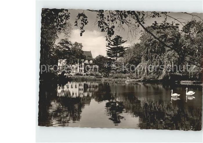 Bad Oeynhausen Sielterrassen Schwanenteich