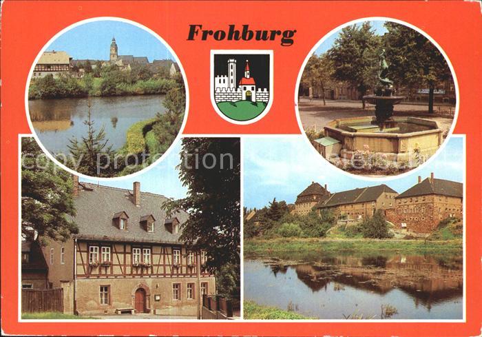Frohburg Schlossteich Markt Kirchplatz