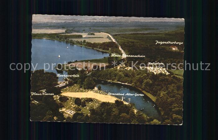 Haltern See See Fliegeraufnahme