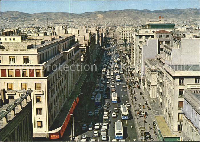 Athen Griechenland Universitaetsstrasse