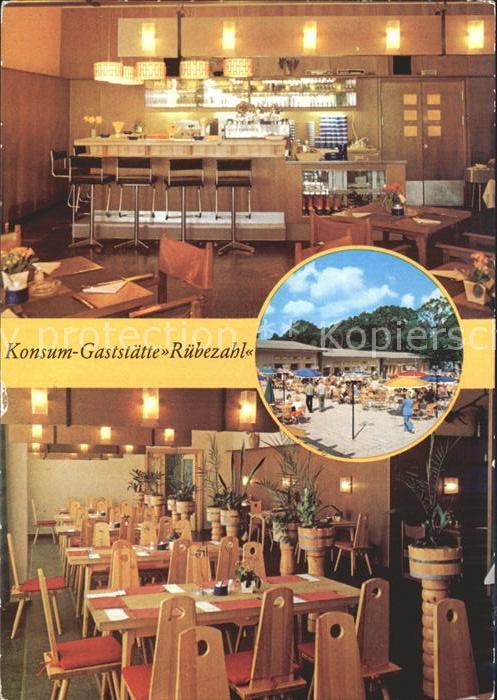 BERLIN  CITY Konsum Gaststaette Ruebezahl