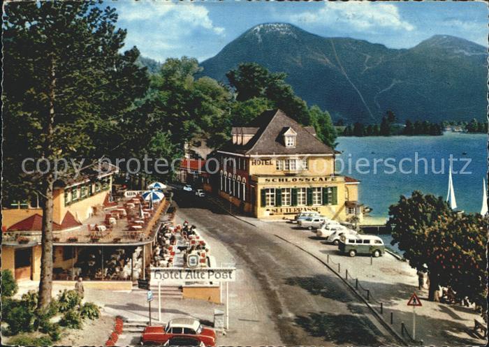 Tegernsee Bayern Am SchlossCafe