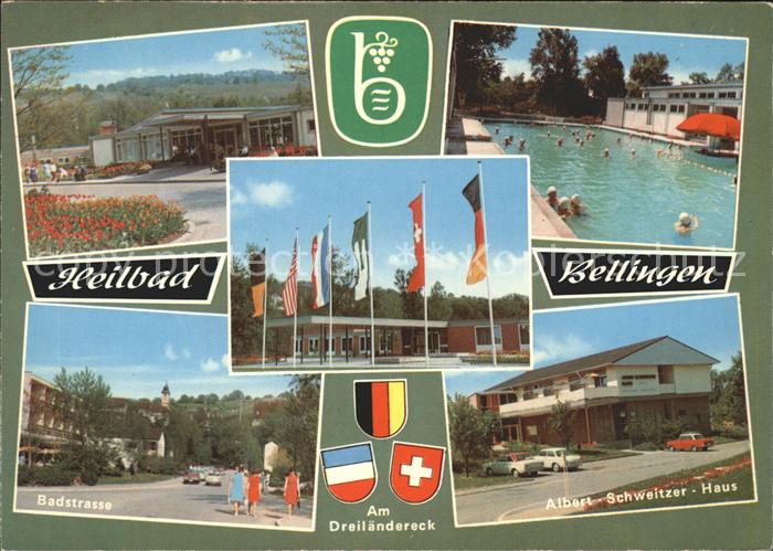 Bad Bellingen Thermalbaeder Trinkkuren Albert Schweizer Haus Badstrasse