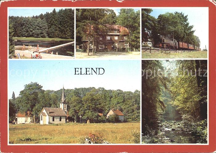Elend Harz Kleinste Kirche DDR Waldbad Elendstal