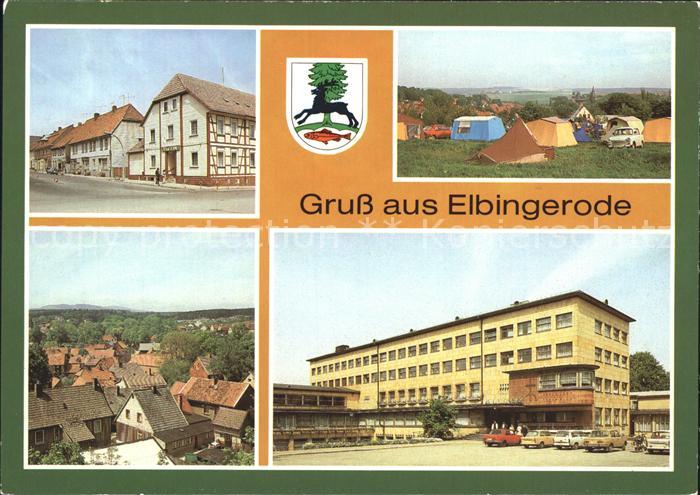 Elbingerode Harz Rathaus Zeltplatz Diakonissenmutterhaus