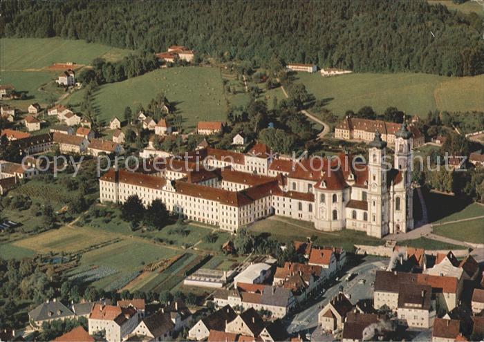 Ottobeuren Benediktinerabtei Fliegeraufnahme