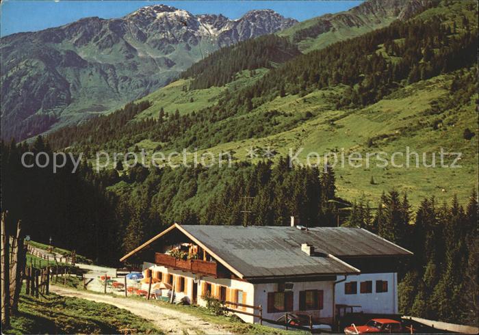 Wildschoenau Tirol Wandergebiet Schoenangeralm