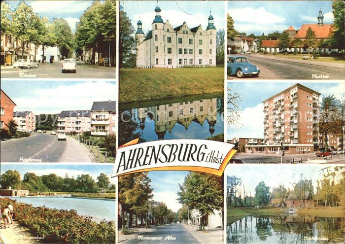 Ahrensburg Rondel Schaeferweg Schwimmbad Manhagener Allee