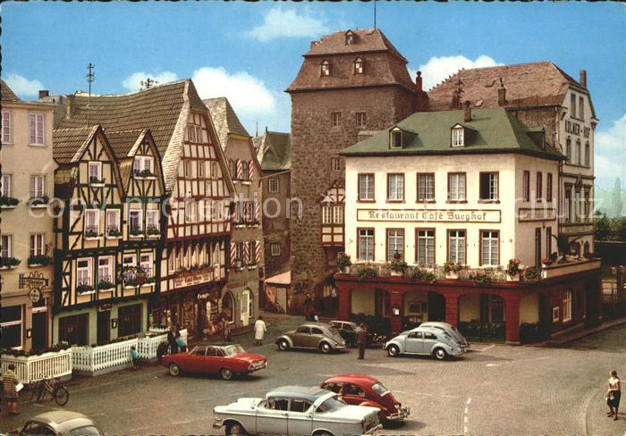 Linz Rhein Burgplatz und Rheintor